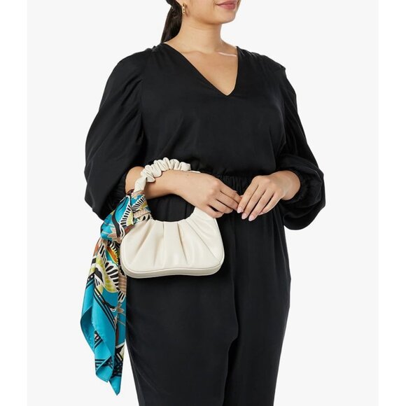 TEREA Women's Standard Aniyah Crane Print Silky Scarf multiple ways to wear NWT - Picture 4 of 7